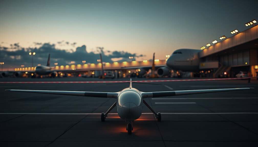 Security Alert: Drone with potential explosive device found at Leipzig/Halle Airport