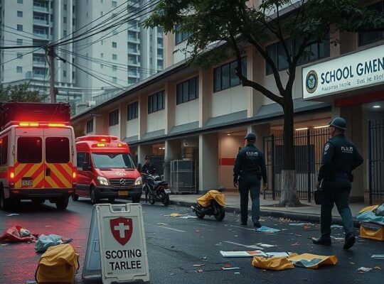 Bangkok School Shootout Claims at Least Seven Lives in Tragic Incident