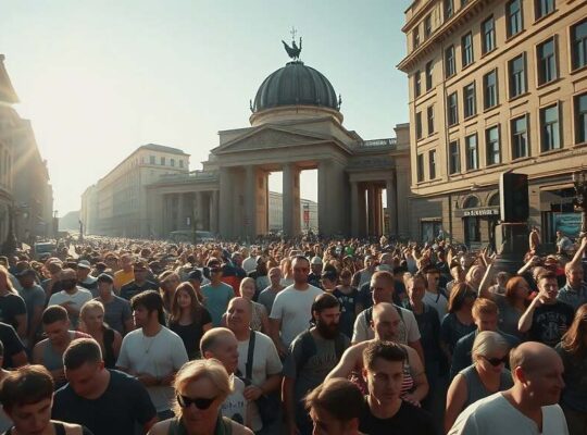 Berlin Techno Rave Draws Tens of Thousands Despite Heat and Security Concerns