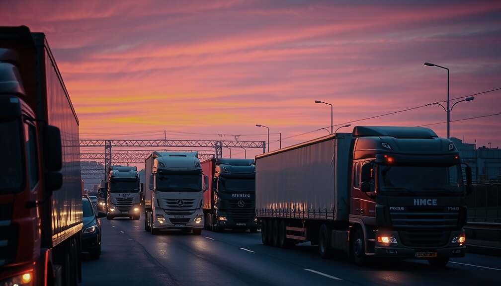 Limited Impact: Truck Traffic Remains Low Despite Lifting of Sunday Driving Ban