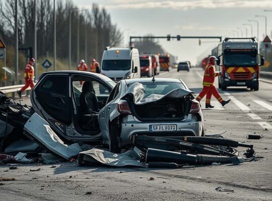 Fatal Accident on B470 Claims Three Lives in Mittelfranken