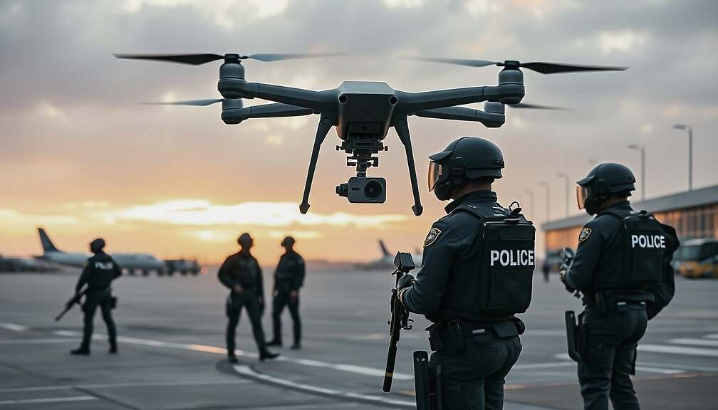 Green Party Demands Centralized Drone Defense Under Federal Police After Leipzig Airport Incident