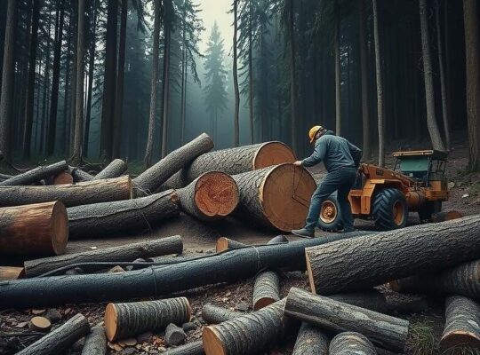Child Killed by Falling Tree During Logging Operation in Bavarian Woods