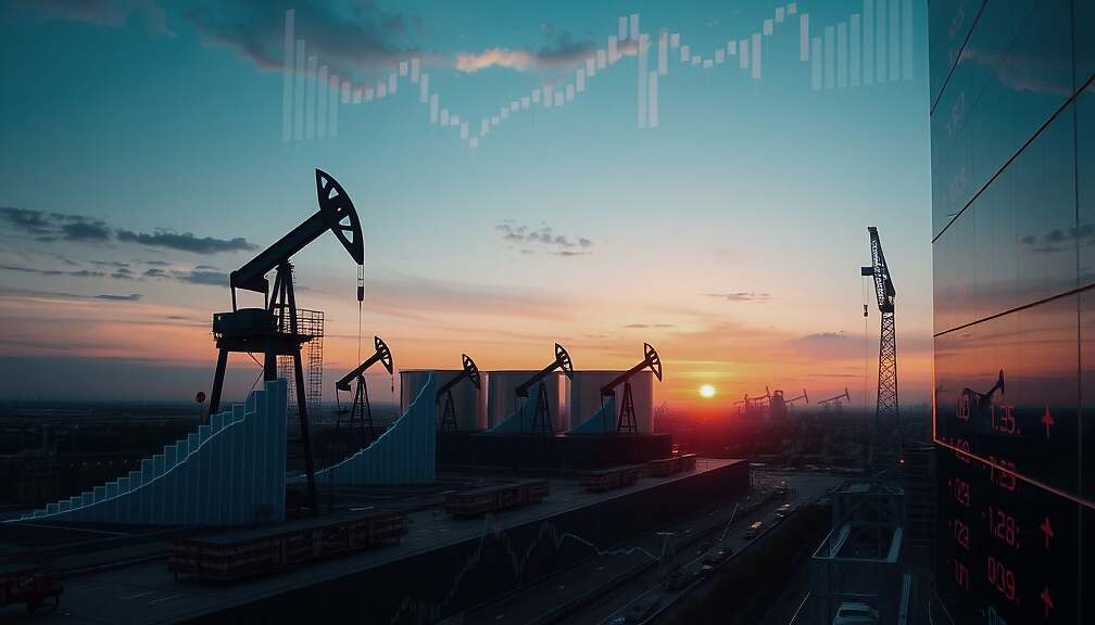 Stocks Rise Amid Trade Tensions as Oil Prices Plummet