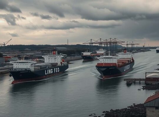 Low Water Levels Threaten Construction Supply Chains and Drive Up Transport Costs in Germany
