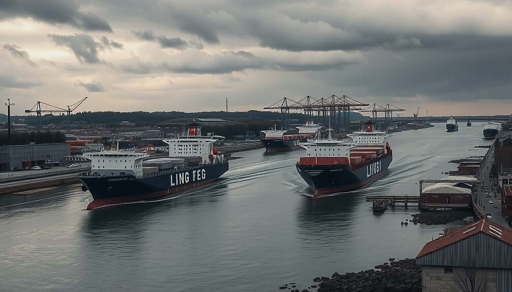 Low Water Levels Threaten Construction Supply Chains and Drive Up Transport Costs in Germany