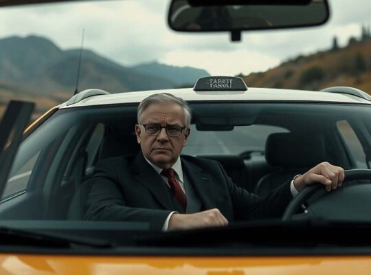 Green Party Chief Tours Eastern Germany in "Taxi Banaszak" to Engage Voters Directly