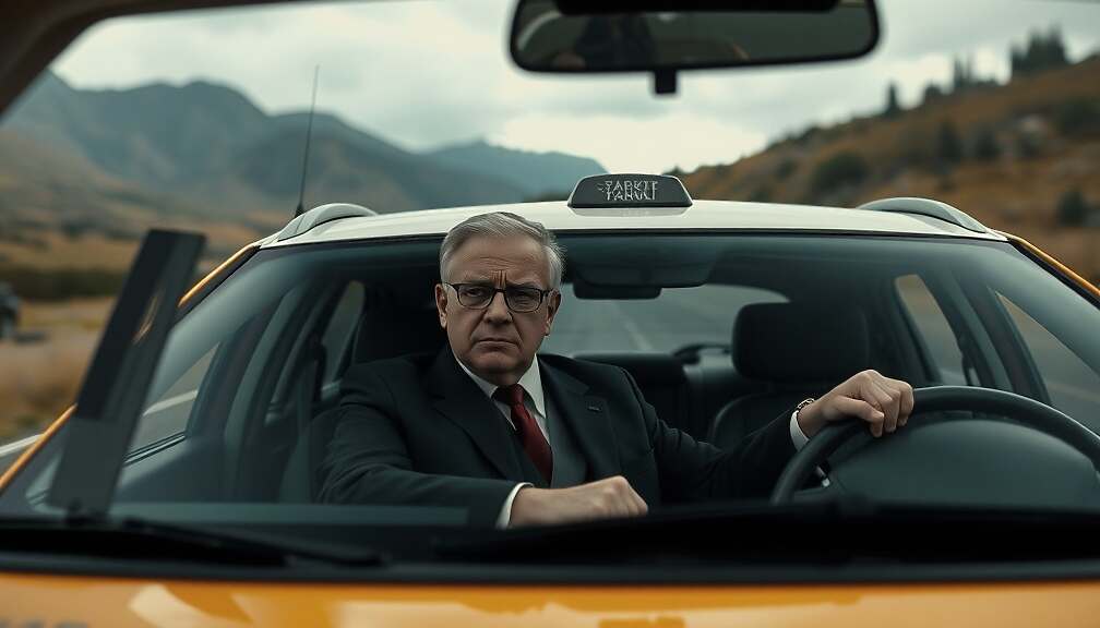 Green Party Chief Tours Eastern Germany in "Taxi Banaszak" to Engage Voters Directly