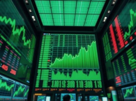 Record highs and AI boom drive strong US stock market rally after earnings boost
