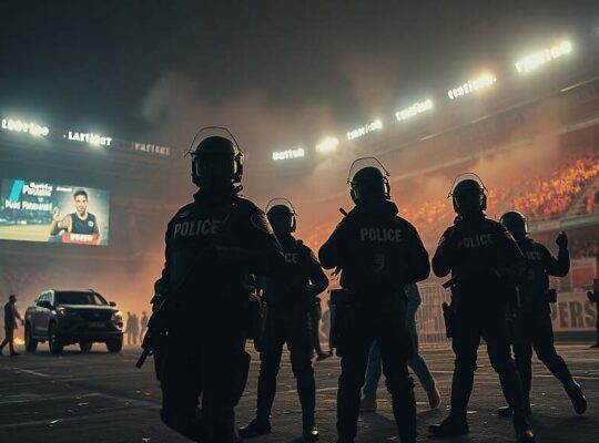 Union of Police Workers Demands Severe Penalties and Consequences for Cup Rioters