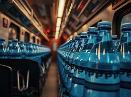 DB Stockpiles 800,000 Water Packs for Summer Heat Emergency, Dispelling Cancellation Surge Fear
