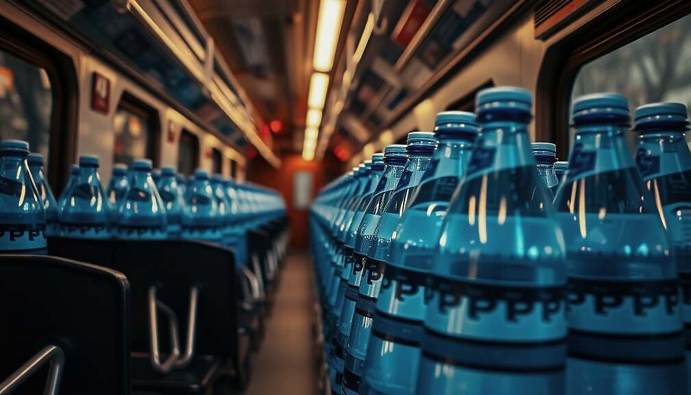 DB Stockpiles 800,000 Water Packs for Summer Heat Emergency, Dispelling Cancellation Surge Fear
