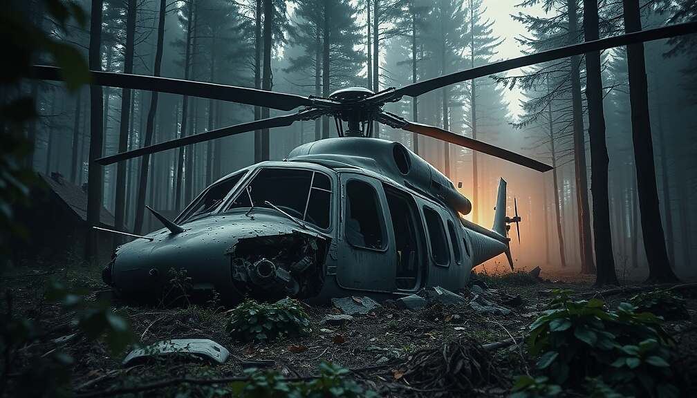 Helicopter Crash in Erzgebirge Claims Pilot's Life