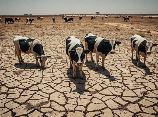 Drought Surge in German Dairy Slaughter Numbers Amid Feed Crisis and Economic Strain