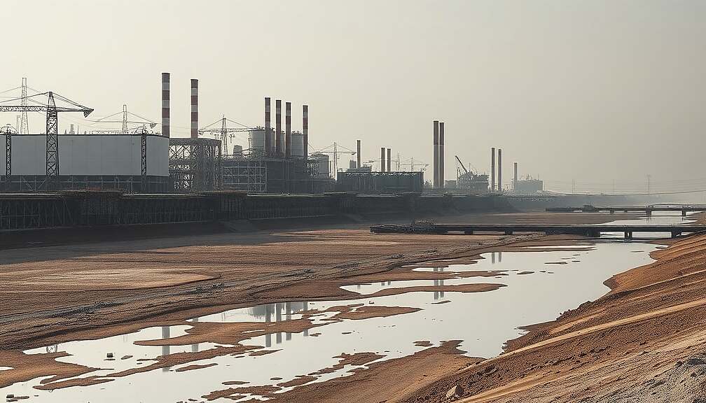 Low Water Levels Threaten German Economy With Risk of Zero Growth and Recession