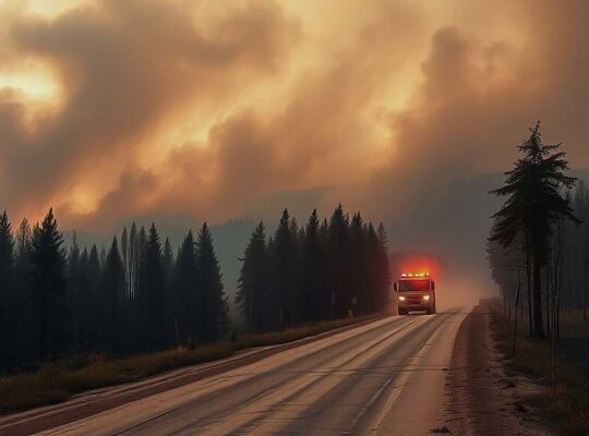 Massive Forest Fire in Eifel Forces 1,800 Evacuations Amid Extreme Danger