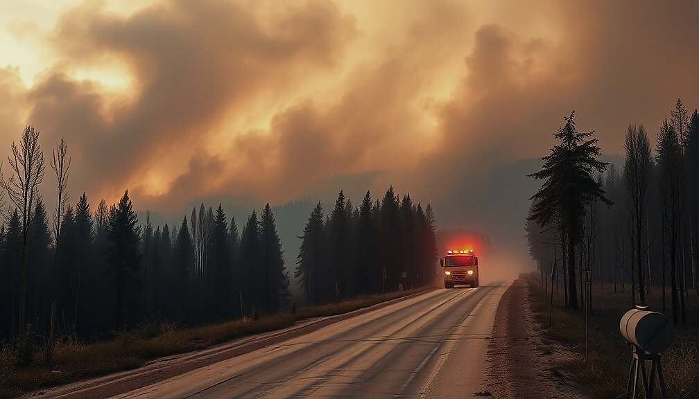 Massive Forest Fire in Eifel Forces 1,800 Evacuations Amid Extreme Danger