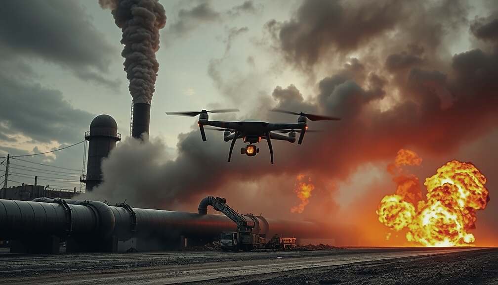 Intruder Drone Explodes Near Vital Trans-Balkan Gas Pipeline in Bulgaria