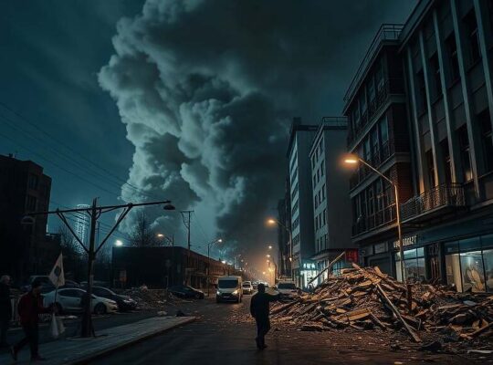 Kyiv Hit by Massive Rocket and Drone Attack, Claiming At Least Nine Lives