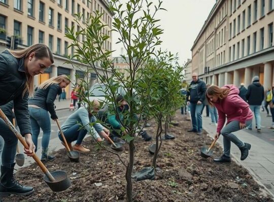 FDP and Greens Unite to Bring More Trees and Green Spaces to Berlin City Center
