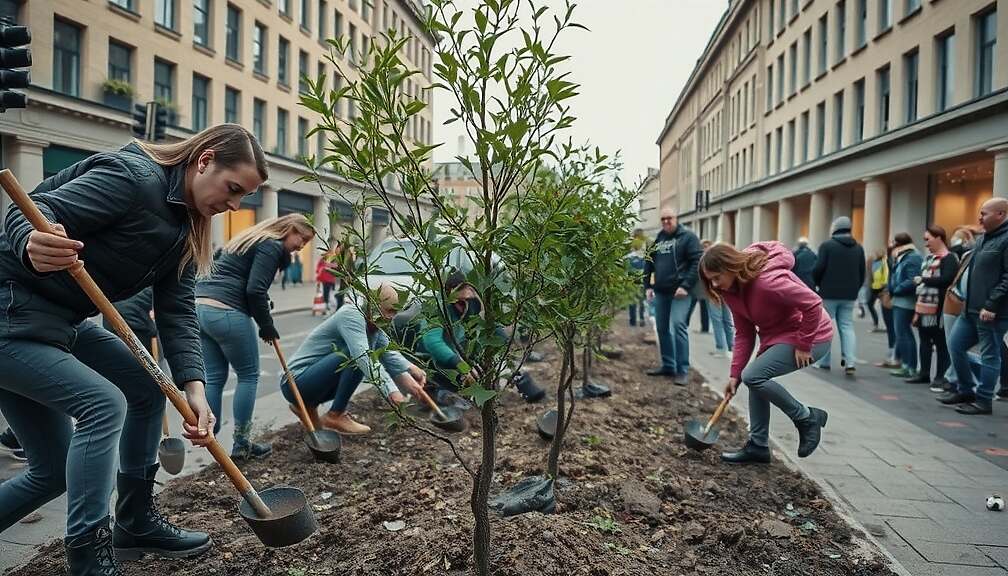 FDP and Greens Unite to Bring More Trees and Green Spaces to Berlin City Center