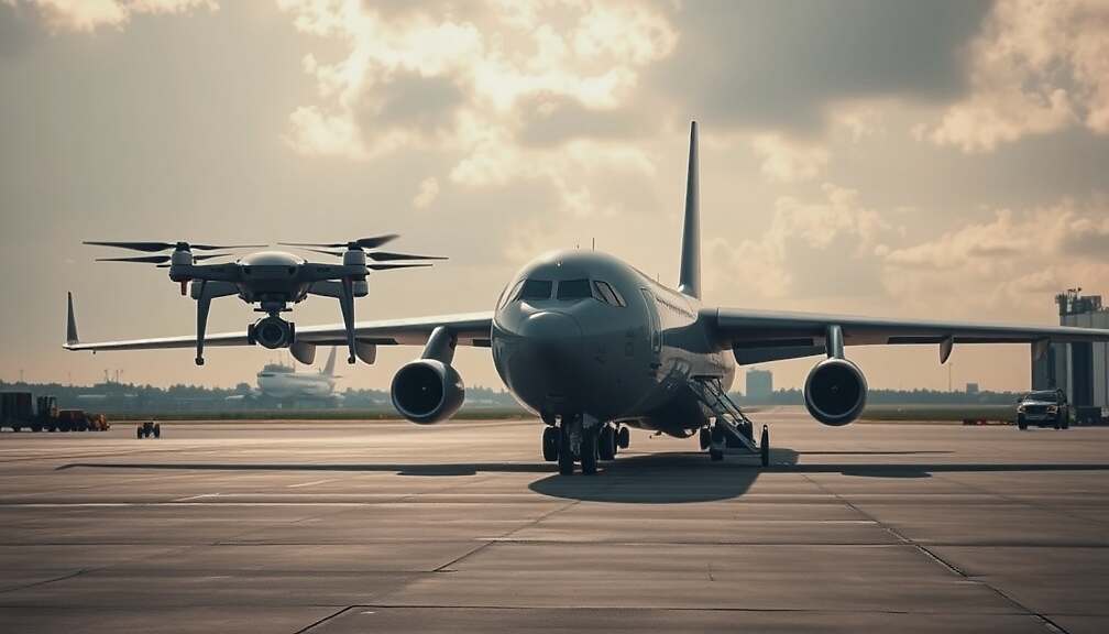 Munition Drone Found Near Cargo Plane at Leipzig Airport Heralds "Hybrid Attack Scenario"