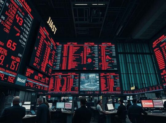 US Stocks Retreat on Economic Slowdown Fears Amid Shifting Energy and Tech Talks