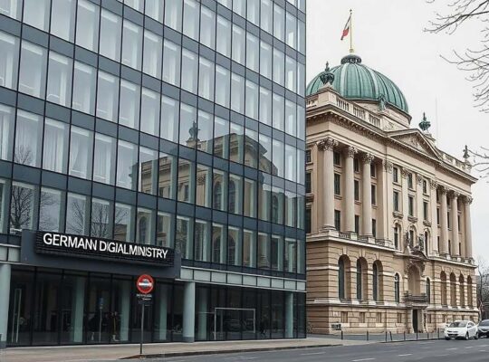 German Digital Ministry Office Moves Next to Russian Hub in Berlin Amid Security Controversy