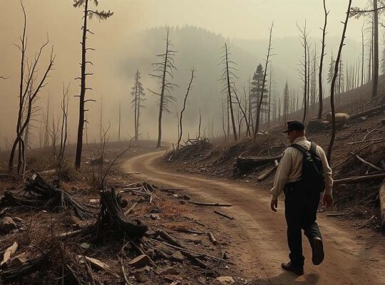 Merz Visits Hürtgenwald Fire Zone: Calls for Local Cooperation Amid Climate Change Concerns