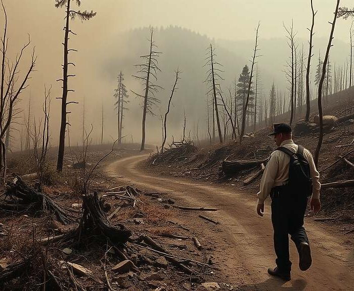 Merz Visits Hürtgenwald Fire Zone: Calls for Local Cooperation Amid Climate Change Concerns