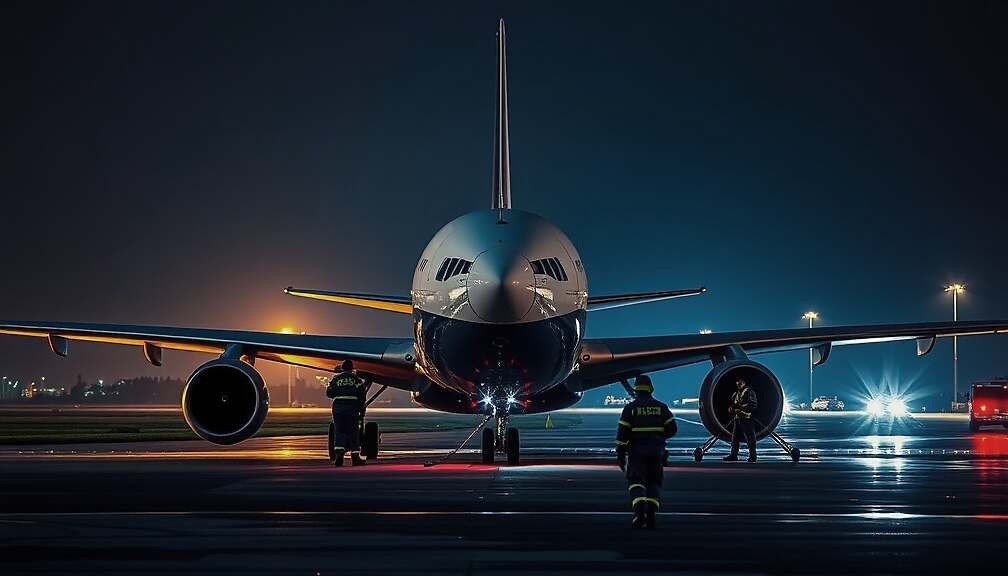 Explosive Drone Strikes Plane Wing at Leipzig, Narrowly Averting Airport Disaster