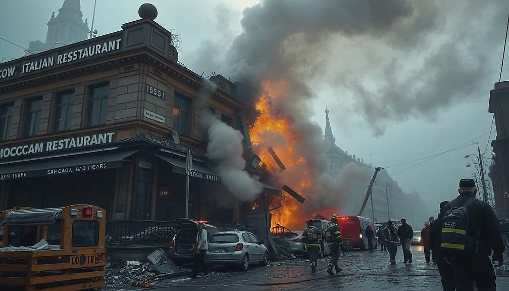 Moskow Explosion: Three Killed in Attack Near Center, Suspect Detained