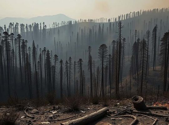 Nature's Resilience: Expert Advises Against Raking Desolate Forests After Wildfires