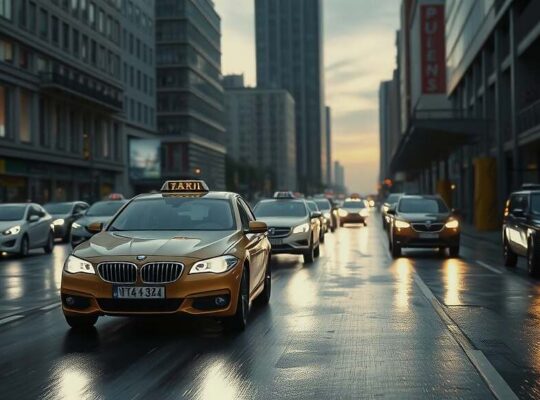 German Cities' Taxis Are Costly: Study Challenges Pricing Amid Industry Pushback