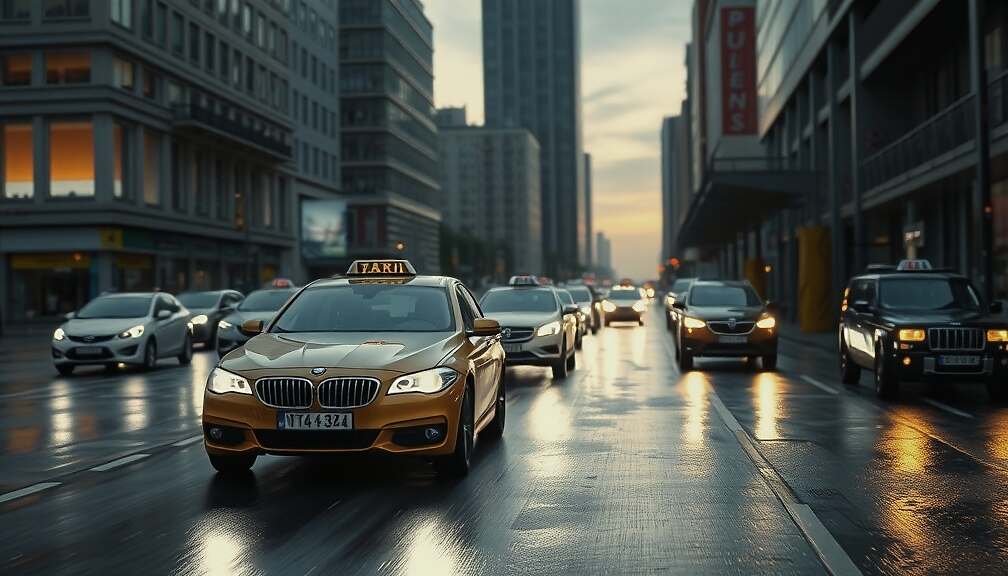 German Cities' Taxis Are Costly: Study Challenges Pricing Amid Industry Pushback