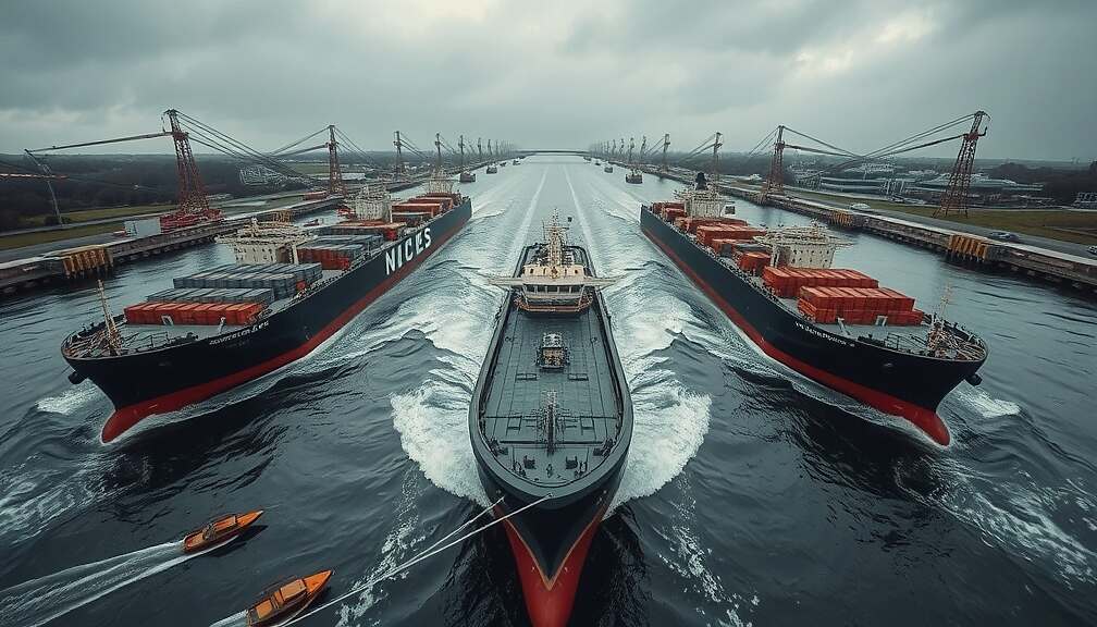 German Shipping Interests Demand Billions to Modernize Critically Underfunded Waterways Under Climate Pressure
