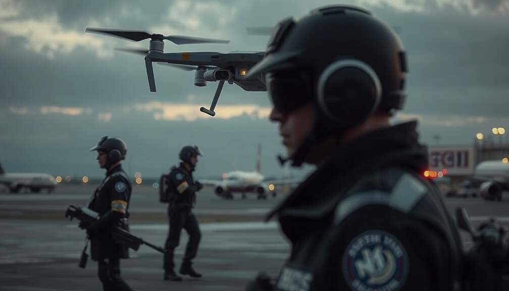 Minister Labels Drone Attack on Leipzig Airport as State Terrorism, Calls for New Security Measures