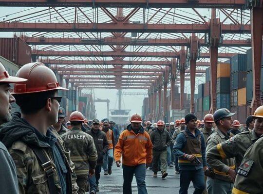 German Port Workers Reject Offer, Demand Higher Wages as Negotiations Continue