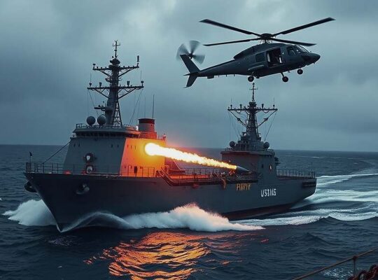 Tension in the Baltic: Russian Frigate Targets Danish Surveillance Helicopter