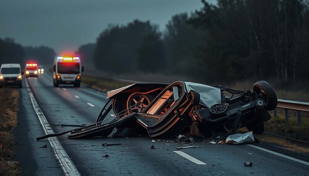 Two Dead in Major Single-Vehicle Crash on A 46 Near Wuppertal