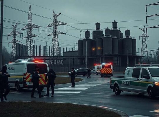 Explosive Devices Found at Brandenburg Power Plant; Police Investigate Sabotage Threat