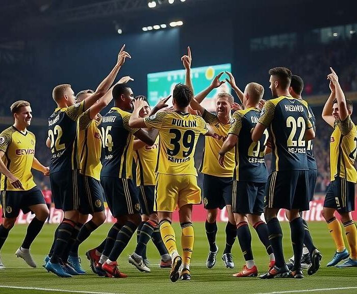 Dortmund Dominates Paderborn to Climb to Second Place in Bundesliga