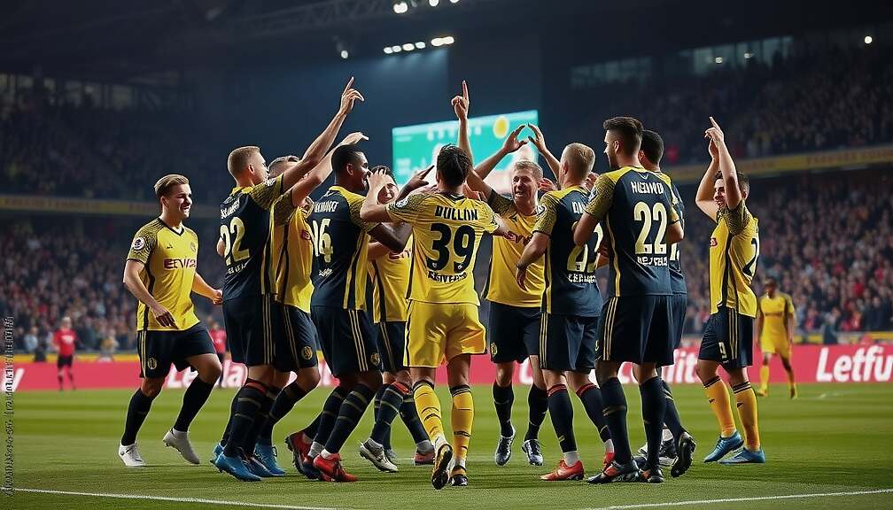 Dortmund Dominates Paderborn to Climb to Second Place in Bundesliga