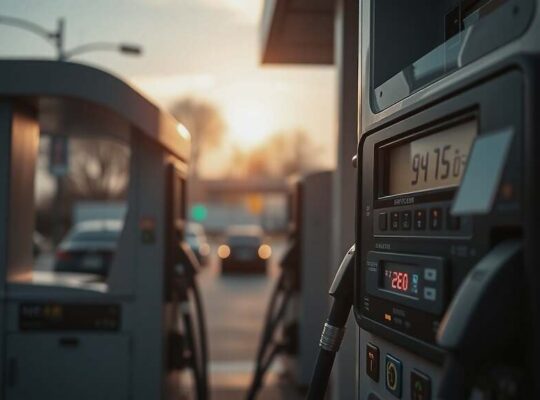 Gasoline Prices Fall Slightly, Diesel Stable Amid Slump in Crude Oil Prices