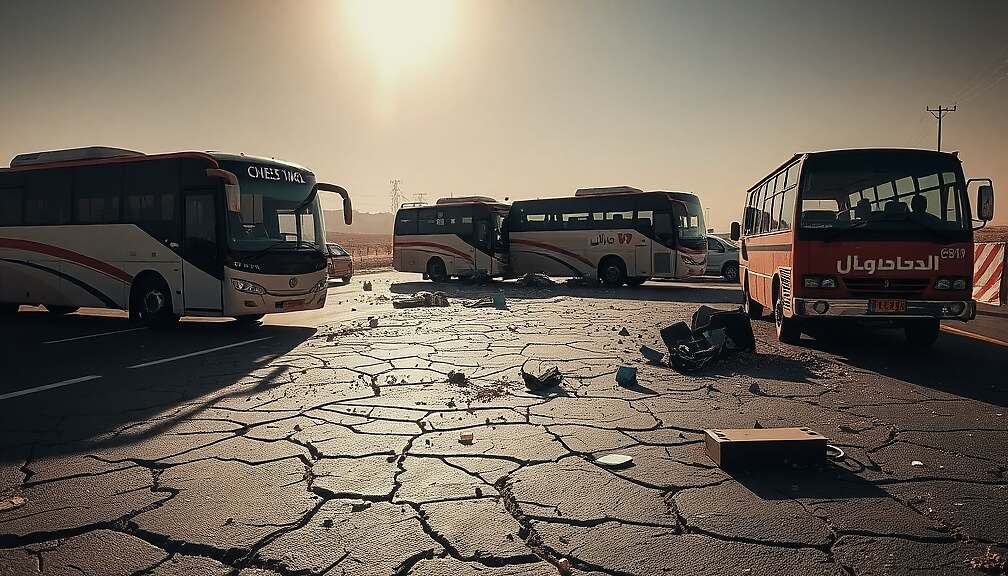 Bus Tragedy in Sinai: 16 Dead and 28 Injured in Deadly Tourist Bus Crash in Egypt