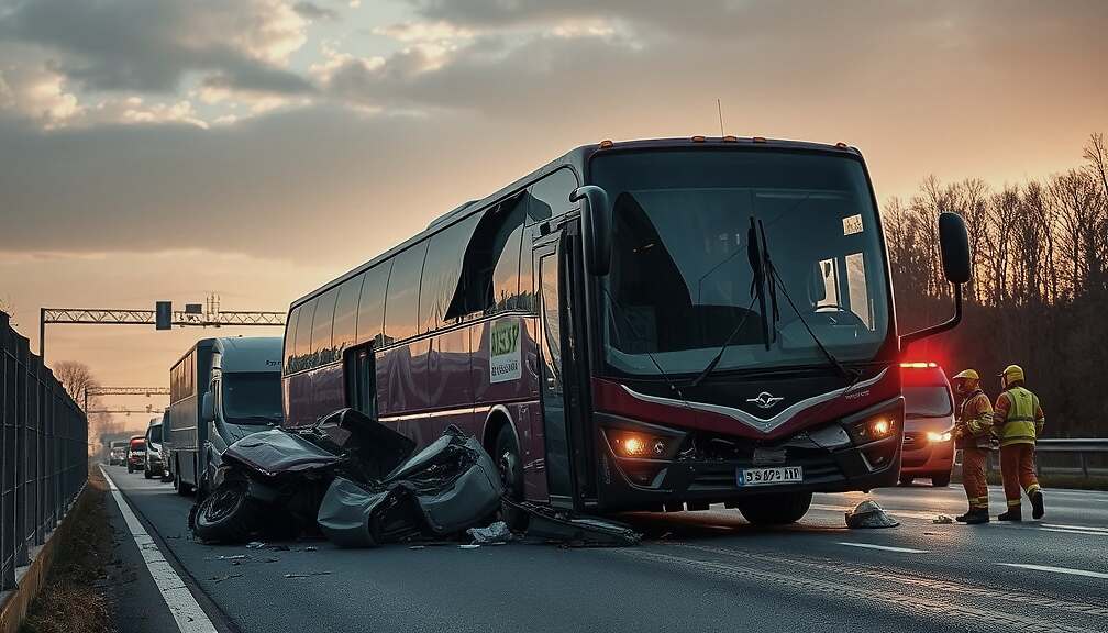 Two Dead After Severe Bus Crash on Bavarian Autobahn Involving International Travelers