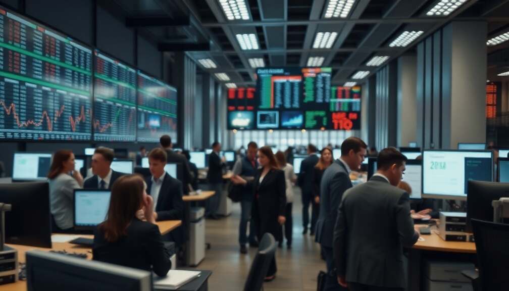 German Stock Market Falls Despite Strong Business Climate Data Amid Global Headwinds