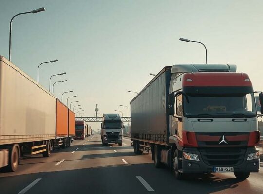 Increased Heavy Truck Traffic on German Autobahns Provides Early Clues to Economic Recovery