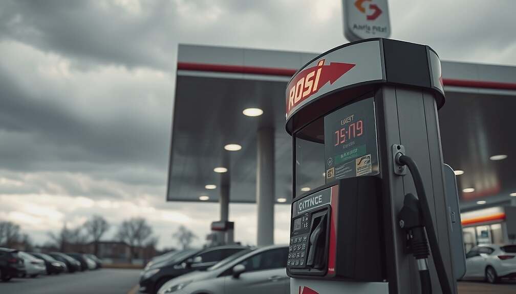 Rising Gas Prices and Falling Diesel Fuels Driven by Global Oil Market Instability