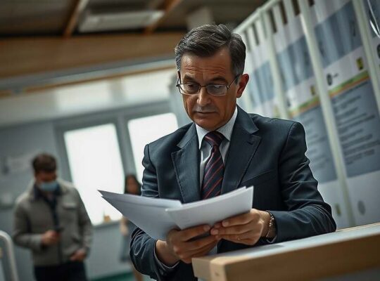 Saxony-Anhalt Elections: Schulze Votes as CDU Faces Strong AfD Challenge